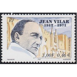France Francia 3398 2001 30º Aniversario de la muerte de Jean Vilar MNH France Francia 3398 2001 30º Aniversario de la muerte de Jean Vilar MNH