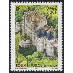 France Francia 3386 2001 Castillo MNH France Francia 3386 2001 Castillo MNH