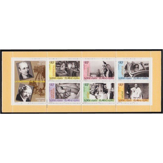 France Francia BC3268 1999 Personajes célebres Fotógrafos MNH France Francia BC3268 1999 Personajes célebres Fotógrafos MNH
