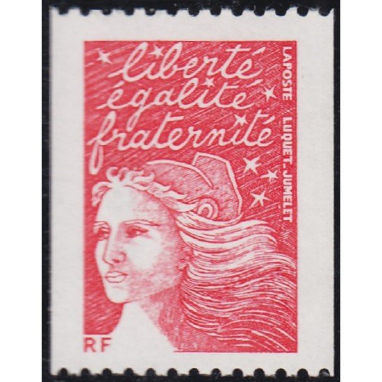 France Francia 3418 2001 Marianne de Luquet MNH France Francia 3418 2001 Marianne de Luquet MNH