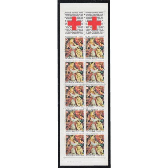 France Francia 2392 1985 Carnet Retablo de Colmar Issenheim MNH France Francia 2392 1985 Carnet Retablo de Colmar Issenheim MNH