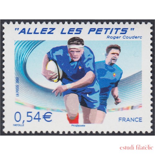 France Francia 4032 2007 Copa del Mundo de Rugby MNH