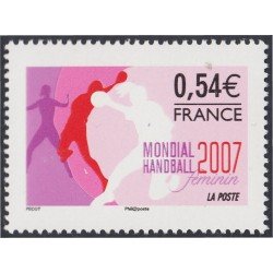 France Francia 4118 2007 Deportes XVIII Campeonato del mundo de handball femenino MNH France Francia 4118 2007 Deportes XVIII Campeonato del mundo de handball femenino MNH