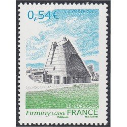 France Francia 4087 2007 Iglesia San Pierre obra del Arquitecto Le Corbusier MNH France Francia 4087 2007 Iglesia San Pierre obra del Arquitecto Le Corbusier MNH