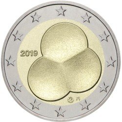 Finlandia 2019 2 € euros conmemorativos Constitución Finlandia 2019 2 € euros conmemorativos Constitución