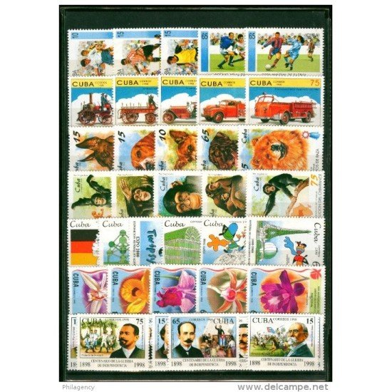 Cuba 1998 Año completo Year complete MNH Cuba 1998 Año completo Year complete MNH
