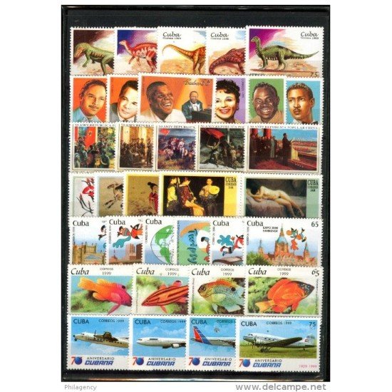 Cuba 1999 Año competo Year complete MNH Cuba 1999 Año competo Year complete MNH