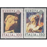 Italia Italy 1222/23 1975 Europa Pinturas MNH