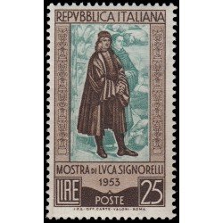 Italia Italy 662 1953 Pintor Luca Signorelli MNH Italia Italy 662 1953 Pintor Luca Signorelli MNH