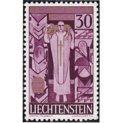 Liechtenstein 342 1959 Papa Pío XII MH Liechtenstein 342 1959 Papa Pío XII MH