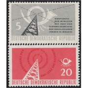 Alemania Oriental 338/39 1959 Rosa Luxemburg y Karl Liebknecht MNH
