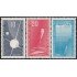 Alemania Oriental 326/28 1957/58 Año Geofísico internacional MNH