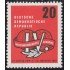 Alemania Oriental 311 1957 4º Congreso mundial de sindicatos obreros Leipzig MNH