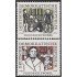 Alemania Oriental 289/90 1957 Pedagogo Friedrich Fröbel MNH