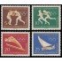 Alemania Oriental 462/65 1960 Juegos olímpicos Boxeo Regata  MNH
