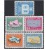 Suiza Switzerland 677/81 1961 Pro patria Libro signo infinito piedras MNH