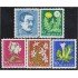 Suiza Switzerland 668/72 1960 Pro juventud Alexandre Calame Flores flowers MNH