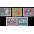 Suiza Switzerland 625/29 1959 Pro patria Bandera suiza Minerales MNH