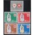 Suiza Switzerland 590/94 1957 Cruz Roja MNH