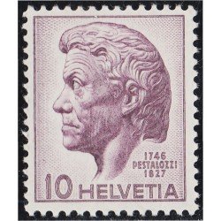 Suiza Switzerland 427 1946 Henri Pestalozzi MNH Suiza Switzerland 427 1946 Henri Pestalozzi MNH