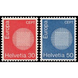 Suiza Switzerland 855/56 1970 Europa MNH Suiza Switzerland 855/56 1970 Europa MNH