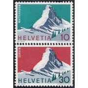 Suiza Switzerland 753/54 1965 Alpes Suizos MNH