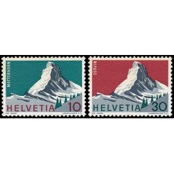 Suiza Switzerland 753/54 1965 Alpes Suizos MNH Suiza Switzerland 753/54 1965 Alpes Suizos MNH
