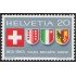 Suiza Switzerland 752 1965 Bandera Escudo Shield MNH