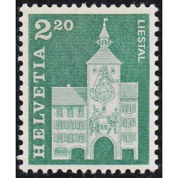Suiza Switzerland 737 1964 Thomas Tower y High Gate en Liestal MNH Suiza Switzerland 737 1964 Thomas Tower y High Gate en Liestal MNH