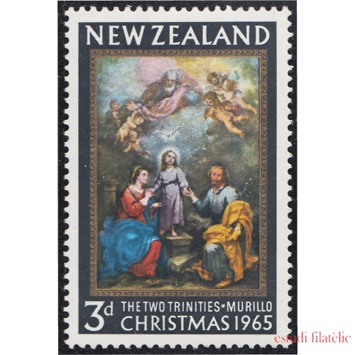 Nueva Zelanda New Zealand 433 1965 Navidad Christmas MNH
