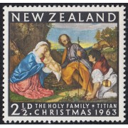 Nueva Zelanda New Zealand 416 1963 Navidad Christmas MNH