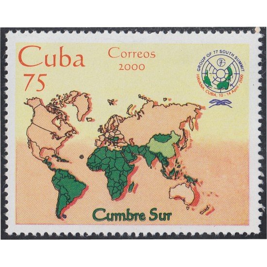 Cuba 3857 2000 Cumbre del Sur MNH Cuba 3857 2000 Cumbre del Sur MNH