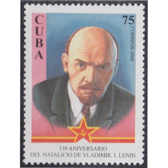 Cuba 3858 2000 130 Años del Nacimiento de Vladinir I. Lenine MNH Cuba 3858 2000 130 Años del Nacimiento de Vladinir I. Lenine MNH