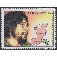 Cuba 3861 2000 35 Años de la llegada al Congo del Comandante Che Guevara MNH