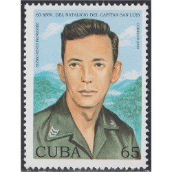 Cuba 3862 2000 60 Años del nacimiento del capitán San Luis MNH Cuba 3862 2000 60 Años del nacimiento del capitán San Luis MNH