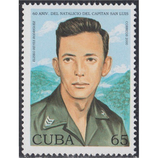 Cuba 3862 2000 60 Años del nacimiento del capitán San Luis MNH