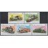 Cuba 3863/67 2000 Exposición Filatélica Internacional en Londres Trenes MNH