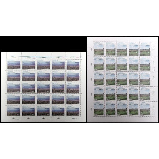 Upaep Paraguay 2691/92 1995 Hojas completas Acahay Reserva Tinfunque pájaro bird fauna MNH Upaep Paraguay 2691/92 1995 Hojas completas Acahay Reserva Tinfunque pájaro bird fauna MNH