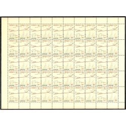 Upaep Suriname 1229/30 1991 Hojas completas Ruta de Cristóbal Colón MNH