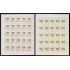 Upaep Paraguay Av. 1196 + 2539 1991 Hojas completas La guerra de Tavare Paraguay MNH