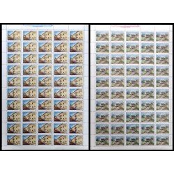 Upaep Rep. Dominicana 1101/02 1992 Hojas Completas Alcazar de Colon Columbus residencias reales MNH Upaep Rep. Dominicana 1101/02 1992 Hojas Completas Alcazar de Colon Columbus residencias reales MNH