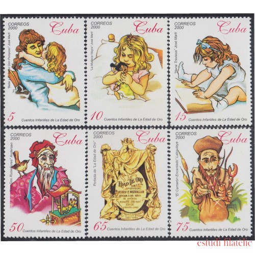 Cuba 3876/81 2000 Cuentos para niños MNH