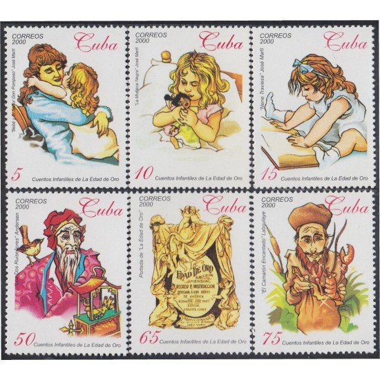 Cuba 3876/81 2000 Cuentos para niños MNH