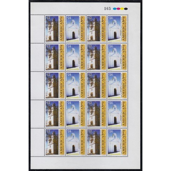 Upaep Uruguay 1977/78 2001 Basílica del Santísimo Sacramento Capilla MNH Upaep Uruguay 1977/78 2001 Basílica del Santísimo Sacramento Capilla MNH