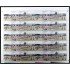 Upaep Paraguay 2839/40 2001 Hojas Completas Ruinas jesuitas de Trinidad MNH