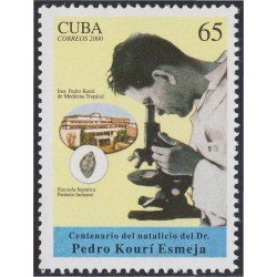 Cuba 3887 2000 100° del nacimiento del profesor de medicina tropical Pedro Kouri Esmeja MNH Cuba 3887 2000 100° del nacimiento del profesor de medicina tropical Pedro Kouri Esmeja MNH
