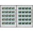 Upaep El Salvador 1240/41 1995 Hojas completas Chloroceryle aenea y americana  MNH
