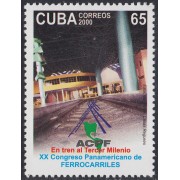 Cuba 3894 2000 20 Años del Congreso Panamericano de Ferrocarriles MNH