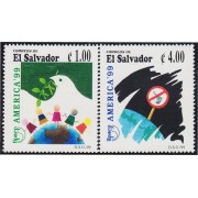 Upaep El Salvador 1427/28 1999 América 99 MNH