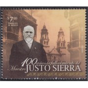 México 2719 2012 Centenario de la muerte de Justo Sierra MNH